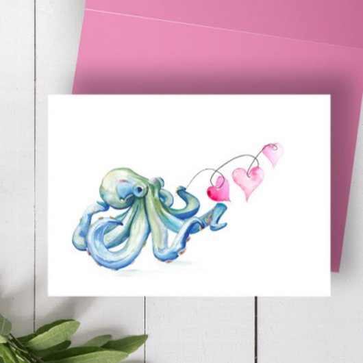 Valentijnsdag Kaarten strand thema