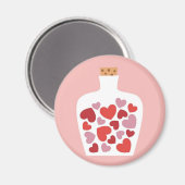 Valentijnsdag kaartontwerp magneet (Voorkant / Achterkant)