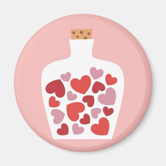 Valentijnsdag kaartontwerp magneet (Voorkant)