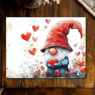 Valentijnsdag Kabouter Feestdagenkaart