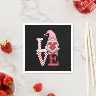 Valentijnsdag Kabouter Liefdes Koppel Cadeaus voor Servet