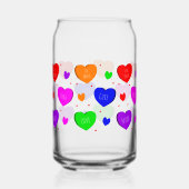 Valentijnsdag kan glas wikkelen (Achterkant)