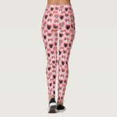 Valentijnsdag Kat-leggings Leggings (Achterkant)
