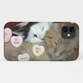 Valentijnsdag Katten Case-Mate iPhone Case (Achterkant (horizontaal))