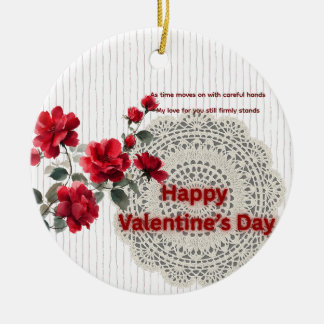 Valentijnsdag Keramische Versiering Keramisch Ornament
