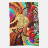 Valentijnsdag Keukenhanddoek (Verticaal)