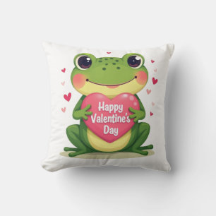 Valentijnsdag kikker kussen