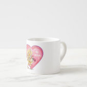 Valentijnsdag kippen espresso kop (Voorkant rechts)