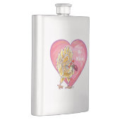 Valentijnsdag kippen heupfles (Rechts)