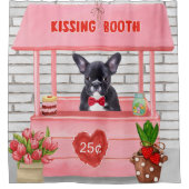 Valentijnsdag KissingBooth Douchegordijn (Voorkant)