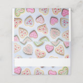 Valentijnsdag koekjes (Buitenkant ongevouwen)