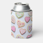 Valentijnsdag koekjes blikjeskoeler (Blikje Achterkant)