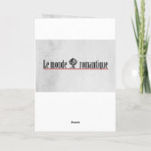 Valentijnsdag Krantenomslag Feestdagen Kaart (Achterkant)