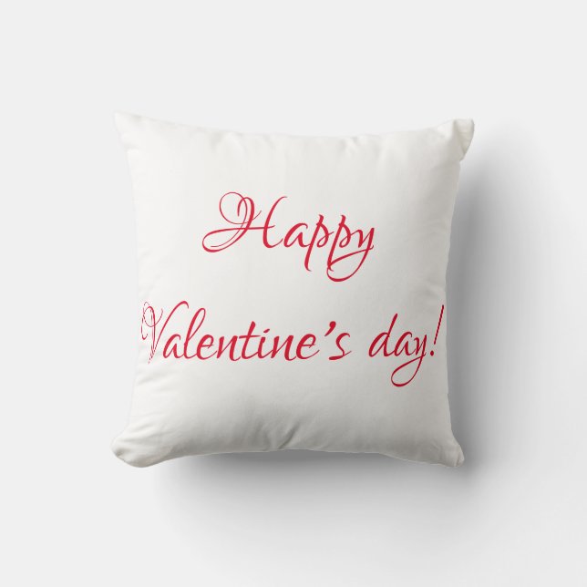 Valentijnsdag Kussen (Voorkant)