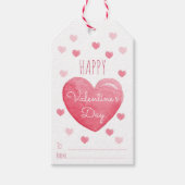 Valentijnsdag Label Cadeaulabel (Voorkant)