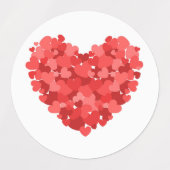 Valentijnsdag Labels (Design 1)