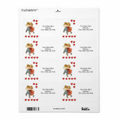 Valentijnsdag Labels (Full Sheet)