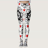 Valentijnsdag Leggings Lange (Voorkant)