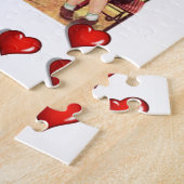 Valentijnsdag legpuzzel (Zijkant)