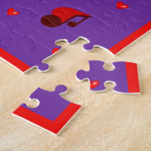 Valentijnsdag legpuzzel (Zijkant)