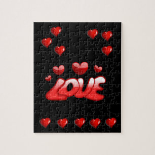 Valentijnsdag Legpuzzel