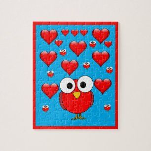 Valentijnsdag Legpuzzel