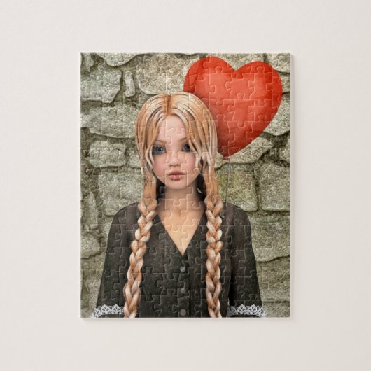 Valentijnsdag Legpuzzel (Verticaal)