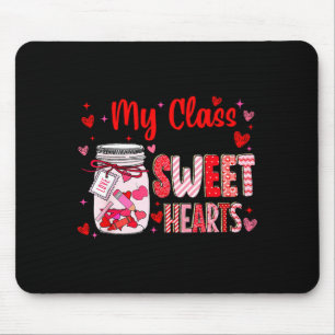 Valentijnsdag Leraar Kinderen Mijn Klas Is Vol Zoe Muismat
