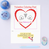 Valentijnsdag leuk! flyer (Enkel)