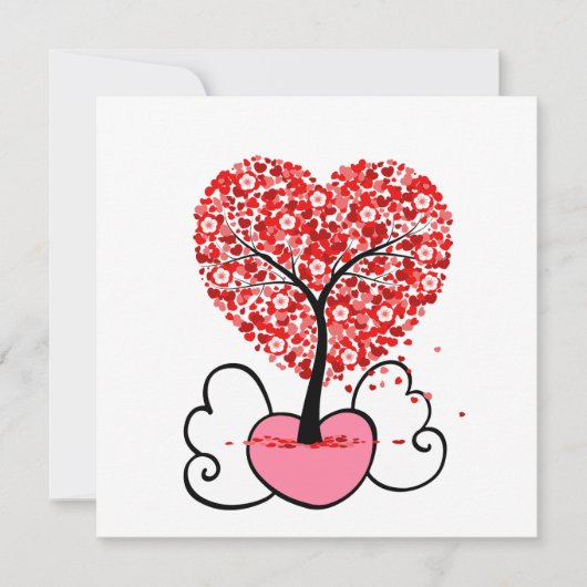 Valentijnsdag leuke Valentijnsdag cadeaus. Kaart (Voorkant)