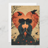 VALENTIJNSDAG LGBTQ FEESTDAGENKAART (Voorkant / Achterkant)