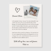 Valentijnsdag Liebesbrief (Voorkant)