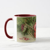  Valentijnsdag Liefde, Crimson Red Roses Mok (Links)