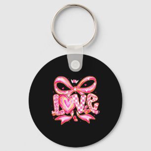 Valentijnsdag Liefde Grappige Coquette Strik Gerui Sleutelhanger