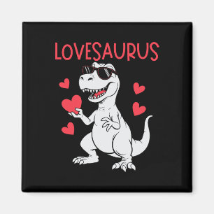 Valentijnsdag Liefde Hart Dinosaurus Lovesaurus T- Magneet