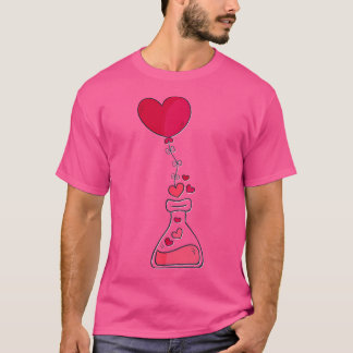 Valentijnsdag Liefde Hart Rood T-shirt Beste Gift 
