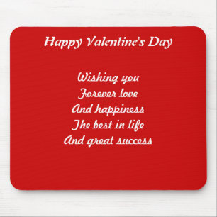 Valentijnsdag liefde muismat