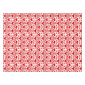 Valentijnsdag liefde roze, rood en wit tafelkleed (Voorkant (Horizontaal))