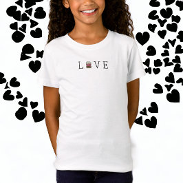 Valentijnsdag Love Frosted Donuts Strooien T-shirt