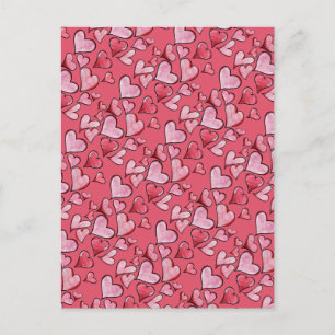 Valentijnsdag Love harten Briefkaart
