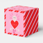 Valentijnsdag Love Heart Axolotl Weddenschap Custo Bedankdoosjes (Achterkant)