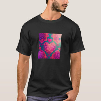 Valentijnsdag Love Heart Vriendin Fiancée T-shirt