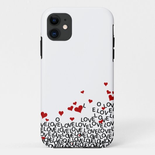 Valentijnsdag Love iPhone 5 Hoesje (Achterkant)