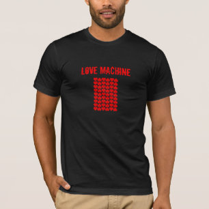 Valentijnsdag Love Machine Tee Shirt
