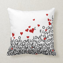Valentijnsdag Love Pillow