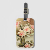  Valentijnsdag Love Romance Roses Bagagelabel (Voorkant (verticaal))