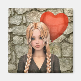 Valentijnsdag Magneet