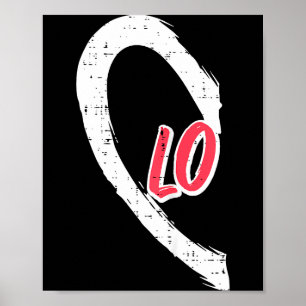 Valentijnsdag Matching Liefde Lo Hart Schattig Paa Poster