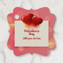 Valentijnsdag Met Rode Harten - Romantische Liefde