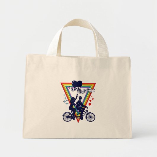 Valentijnsdag Mini Tote Bag (Voorkant)